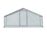 6.5 x 10 ft Large Metal Chicken Coop, Walk-in Poultry Cage Chicken Hen Run House with Waterproof 36307173