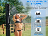 Solar heated shower 64391044