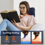 4D Deep Shiatsu Kneading Massager - 6 Nodes, 2 Heating Levels, 3 Intensities - Cordless with Auto 81604691