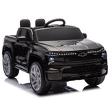 ZUN 24V Kids Ride on Car W/Parents Control,Licensed Chevrolet Silverado,Four-wheel suspension,LED W1578P202308