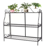 Paint With Lace Three-Tier Plant Stand Black 26856856