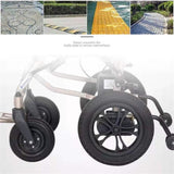 Folding Electric Wheelchair For Adults Elderly Mobility Aid Motorized Dual Motor 83216730