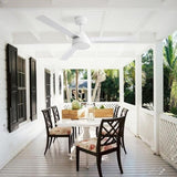 52" Ceiling Fan Without Light, 3 ABS Blades Farmhouse Ceiling Fan with Remote Control 6-speed W882P164177