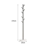 Clothing Rack, Golden Metal Freestanding Heavy Duty Clothes Rack with Marble Base, Multipurpose 83206182