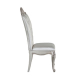 Cream and Golden Ivory Tufted Side Chairs B062P182713