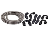 -8AN 20ft Stainless Nylon Braided Oil/fuel/gas Line Hose Fitting Ends Assembly 98655221