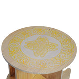 3-Layer Rotating Bookcase 360 Rotating Display Rack Pine Wood Rotating Bookshelf 17708512