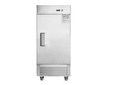 27"W Commercial Refrigerator Single Solid Door Stainless Steel Reach-in Refrigerator 18.68 Cu.ft. N818P191846S