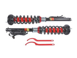 Set of Front Air to Coil Spring Struts w/ Electric Fit for Mercedes-Benz S-Class W221 2007-2013 RWD 02682332