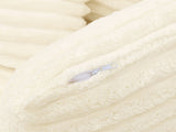 Living Room Compressed Chaise Lounge Foam Sofa bed, Fluffy Corduroy Upholstered Cloud Couch with W1413P316759