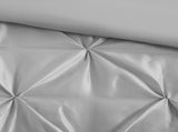 7-Piece King 100% Polyester Pieced Pleated Tufted Comforter Set B035P463170