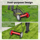 14 Inch Push Lawn Mower with Grass Catcher Bag 70913053