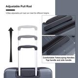 Hardshell Suitcase Double Spinner Wheels PP Luggage Sets Lightweight Durable Suitcase with TSA W284112582