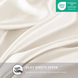 Satin Luxury Sheet Set Split King B035P294186