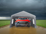 10x20ft gazebo party tent heavy duty canopy carport outdoor portable garage grey 65721840