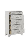 Soul Modern Style Chest Made with wood in White G150108659