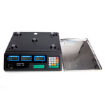 ZUN ACS-30 40kg/5g Digital Price Computing Scale for Vegetable US Plug Silver & Black 93678793