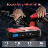 ZUN DBPOWER 800A Peak 18000mAh Portable Car Jump Starter Battery Pack 20228807