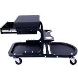 ZUN Ultimate Rolling Detailing & Utility Cart, for Cars, Trucks, SUVs, RVs, Home, Garden, Garage & More, W465P147042