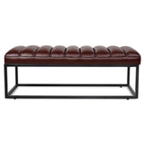 Metal Base Upholstered Bench for Bedroom for Entryway W68049944