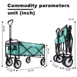 Collapsible Foldable Wagon with strapping system Beach Wagon Utility Utility Wagon Grocery W2932P210084