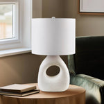 ZUN Ceramic Table Lamp White See below B035P264541