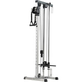 ZUN Lat Pulldown Machine Home Gym Fitness Silver 94538417