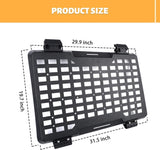 Rear Window Molle Panel Modular Storage Panel System Rear Window Protective Decoration for 2018-2026 W2801P232661