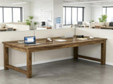63 Inch Executive Desk with Sturdy Home Office Design 52060425