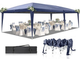 3 x 6m Home Use Outdoor Camping Waterproof Folding Tent with Carry Bag Blue 75028109