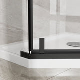 Goodyo Neo-Angle Frameless Shower Door 36 in.D x 36 in.W x 72 in.H Corner Shower Enclosure with D163107681