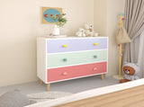 Kids 3 Drawer Dresser, Baby Nightstand for Bedroom, Storage Cabinet for Toddler Child for Living 25977899