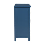U_STYLE 4-Door Storage Sideboard with Adjustable Shelves and Retro Atimon Handles ,Ample N711P218615V
