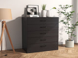 Single row 5 layers 5 drawers facing cloth drawer cabinet particle board non-woven fabric 58802756