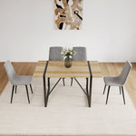 ZUN Dining Chairs Set of 4,Modern Kitchen Dining Room Chairs,Upholstered Dining Accent Chairs in linen 78423096