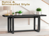 Modern Wood Entryway Console Table Sofa Table, Long Entryway Table for Hallway Living Room Foyer 33447697
