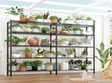 5-layer double row, freely adjustable layer spacing, with adjustable feet, display stand, iron, 62691632