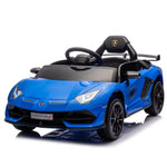 ZUN 12V Kids Ride On Car W/Parents Remote Control,Licensed Lamborghini Aventador Xago,Hydraulic pressure W1396P184348