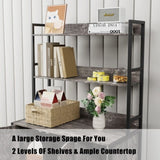 Large Cat Litter Box Enclosure Shelf Storage, Hidden Cat Washroom Furniture, Wooden Cat House W578P303859