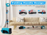 800W Electric Snow Shovel Cordless, Lightweight Foldable Snow Remover with Safety Lock, 49348714