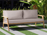 Outdoor Loveseat Cushion Set, 48 x 24 inch, Water Repellent Patio Furniture Cushions Replacement 36110247