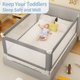 Bed Rail for, Detachable Baby Bed Rail Guard, Suitable for Queen, Full, Bed Rails for T3210P305486