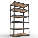 6-layer adjustable shelf spacing, gourd-shaped perforation, rubber mallet with gloves, display rack, 33641707