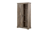 ZUN Tall Storage Cabinet Barn Door Storage Country Wood Rustic Farmhouse Pantry Cupboard Barn Door W2275P149117