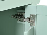 Kitchen Cart with Rubber wood Drop-Leaf Countertop ,Cabinet door internal storage racks,Kitchen 88352864
