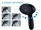 Handheld Shower Head with Hose High Pressure Shower Heads, Oil Rubbed Bronze 75514684