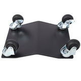 2PACK 2500lbs Capacity Professional Steel Vehicle Dollies,Heavy Duty Wheel Dolly,Car Dolly,Steel W465P262028