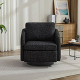 31.5"W Swivel Accent Chair and Comfy Round Accent Single Sofa Chair, 360 Degree Club Chair, Lounge W1852P204919