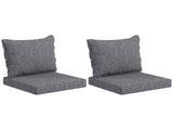 Set of 2 Outdoor Patios Seat & Backrest All-In-One, Fade Resistant Chair Replacement 65088294