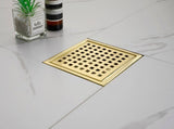 6 Inch Square Shower Floor Drain 27876222